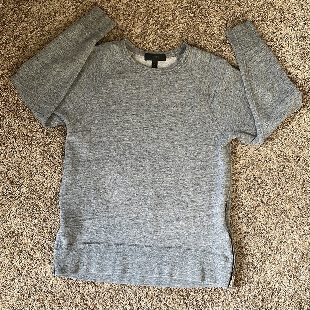 J. Crew Long Sleeve sweater side zip size XS or S